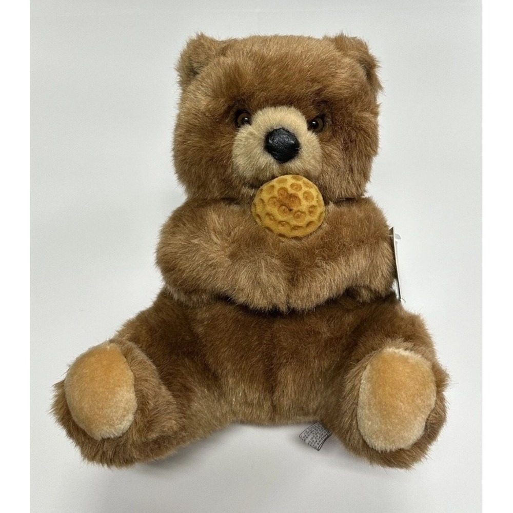 Vintage 1985 Applause Avarti Baby Plush Redwood Bear Cub Honeycomb Item 1041